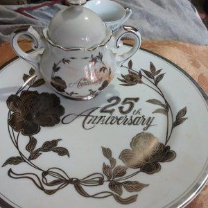 25th Anniversary sets Chatillon porcelaine